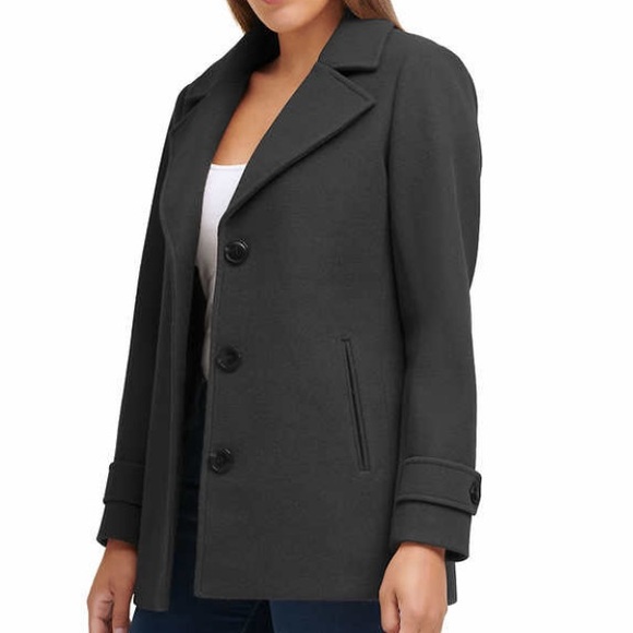 Andrew Marc Ladies' Peacoat Sz L - Picture 3 of 4